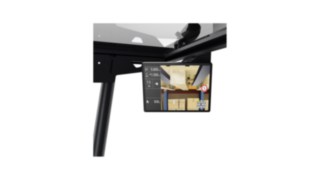 Schubmaststapler von Linde MH mit 7-Zoll-Multifunktionsdisplay