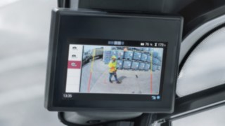 Rückfahrkamera Bildschirm zum Schutz von Fußgängern