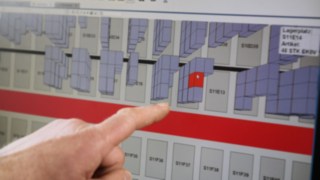 Die Lagerübersicht mit dem Linde Warehouse Navigator