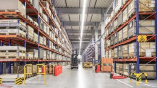 Auswahl an Zubehör im Lager