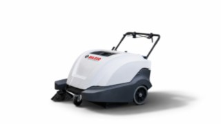 Dulevo Kehrmaschine Wave Linde schwarz weiss