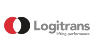 Logitans Logo rot schwarz grau