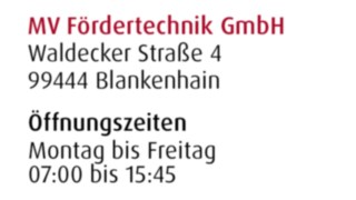 Adresse und Öffnungszeiten