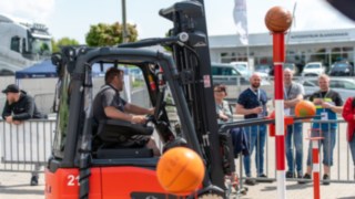 Basketballparcours StaplerCup