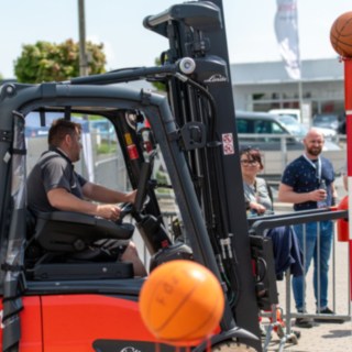 Basketballparcours StaplerCup