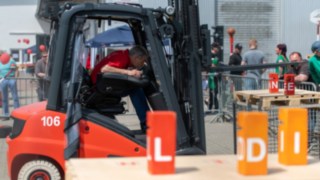 StaplerCup Holzklötzerparcours