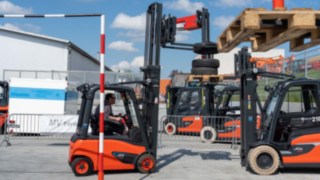 StaplerCup Parcours Reifenstapeln 