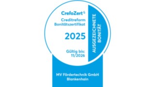 Siegel Bonitätsprüfung CrefoZert